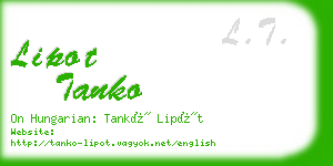 lipot tanko business card
